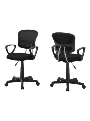 Office Chair - Black Mesh - Everyroom