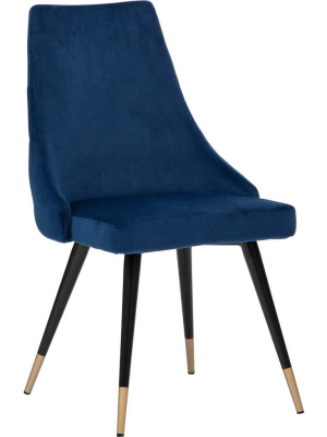 Piccolo Dining Chair, Navy (set Of 2)