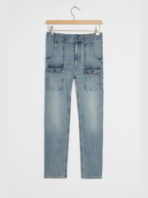 Edwin Rylee Ultra High-rise Slim Utility Jeans