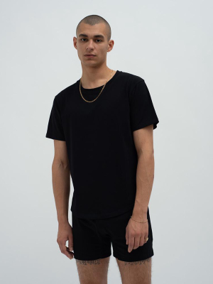 Classic Crew Neck T-shirt Black