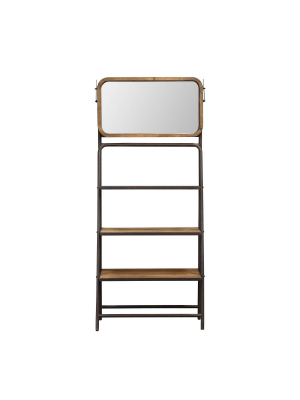 Burnham Home Gloria Mirror Shelf Natural - Boraam