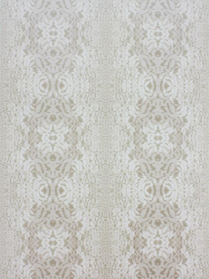 Turquino Wallpaper In Mica Ivory By Matthew Williamson For Osborne & Little