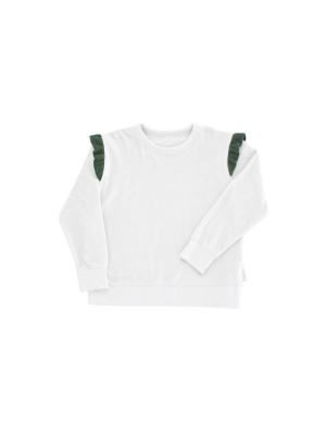 Tiny Cottons Frills Terry Sweatshirt