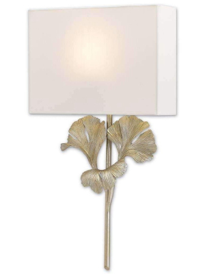 Gingko Gold Wall Sconce