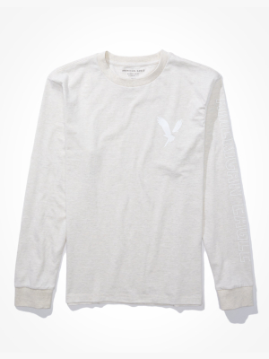 Ae Super Soft Long Sleeve Graphic T-shirt