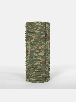 Woodland Digital Camo 2-layer Neck Gaiter