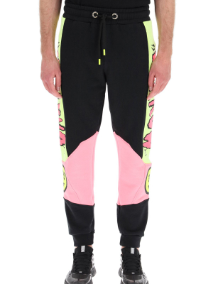 Barrow Logo Printed Panelled Track Pants