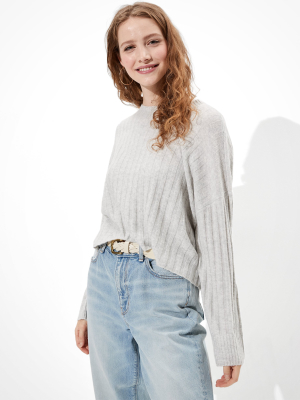 Ae Dreamspun Cropped Sweater