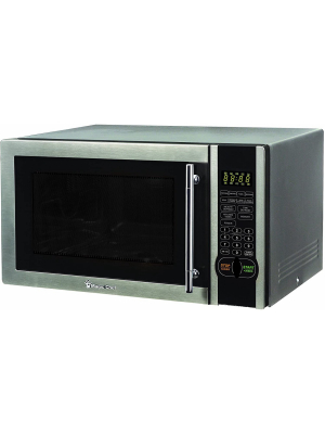 Magic Chef Mcm1110st 1000w 1.1 Cubic Foot Countertop Microwave Oven With Stylish Door Handle