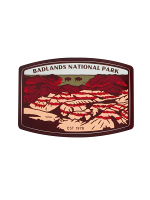 Badlands National Park Sticker | Sendero Provisions Co.