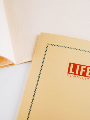 Life Notebook - Red
