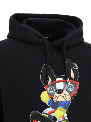 Dsquared2 Icon Graphic Print Hoodie