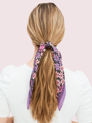 Pacific Petals Hair Tie And Bandana Set