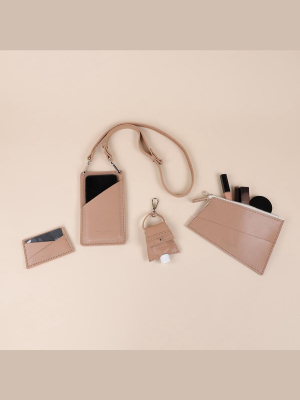 The Ultimate Small Accessories Set In Camel