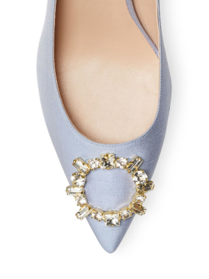 Stuart Wetizman Mindee Crystal-embellished Pumps