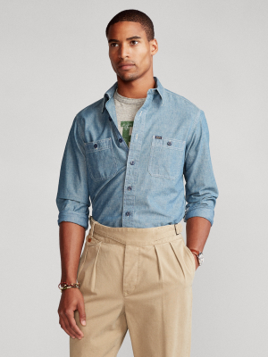 Classic Fit Chambray Workshirt