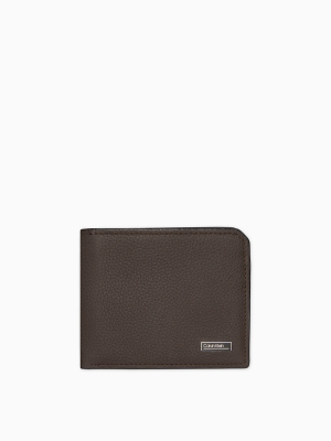 Micro Pebble Bifold Wallet