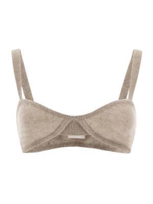 Khaite Eda Knitted Bralette