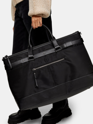 Smart Weekender Bag In Black