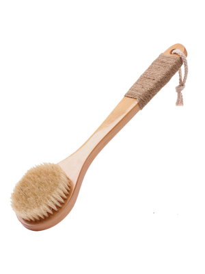 Natural Bristle Dry Body Brush