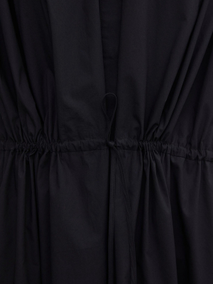 Dymondia Smocked Organic Cotton Dress