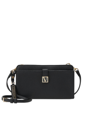 The Victoria Convertible Crossbody In Pebbled
