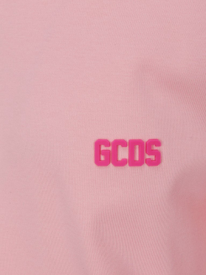 Gcds Logo Plaque Crewneck T-shirt