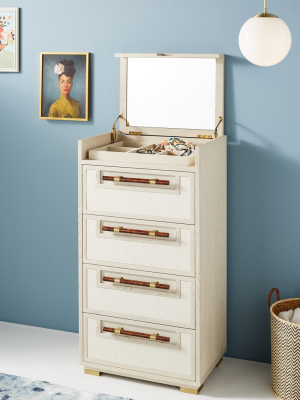 Dove Linen Vanity Dresser