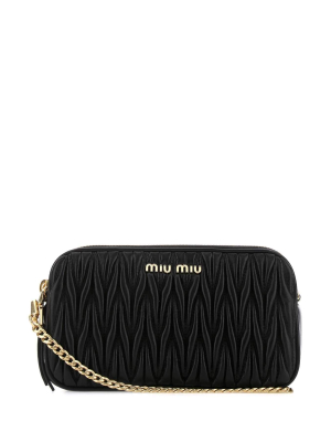 Miu Miu Matelassè Shoulder Bag