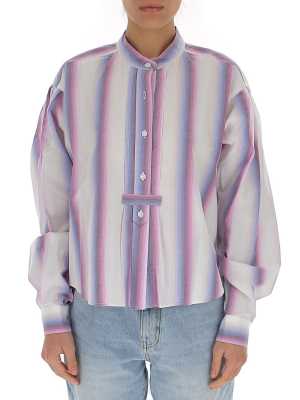 Isabel Marant Étoile Striped Print Shirt