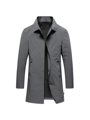 Pologize™ Mid-length Trench Coat