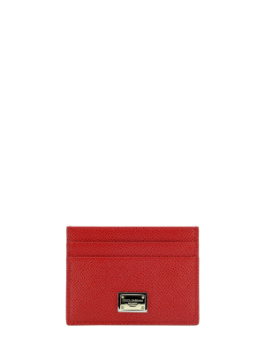 Dolce & Gabbana Logo Plaque Cardholder