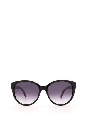 Gucci Eyewear Round Frame Sunglasses