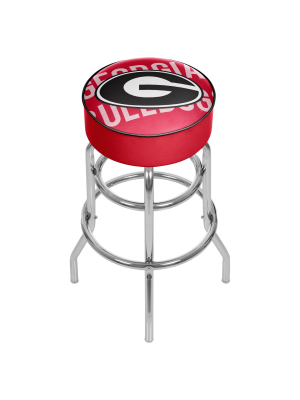 Ncaa Padded Swivel Bar Stool - Wordmark