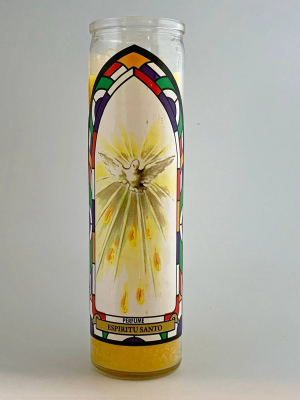 Jar Candle Espiritu Santo Yellow - Continental Candle