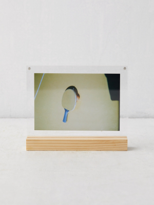 Wood + Acrylic Block Picture Frame