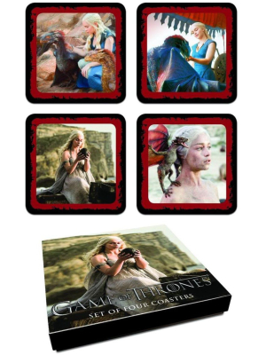 Dark Horse Comics Game Of Thrones Daenerys Targaryen Coaster Set