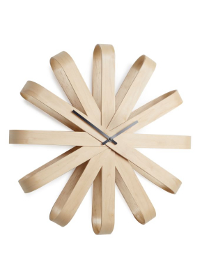 Ribbonwood Wall Clock