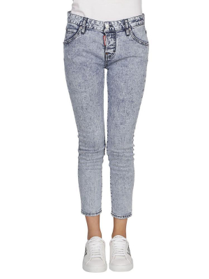 Dsquared2 Acid-wash Skinny Jeans