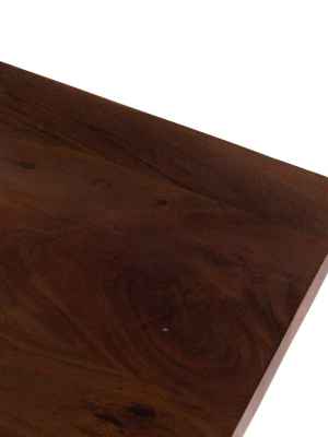 Goldie Dining Table, Toasted Acacia