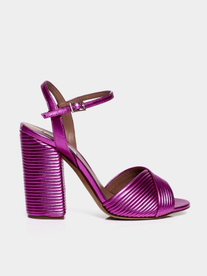 Kali Fuchsia Metallic Nappa