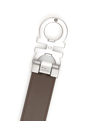 Salvatore Ferragamo Gancini Reversible Belt