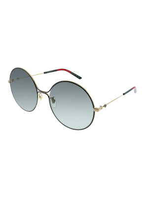 Gucci Gg0395s Round Womens Sunglasses