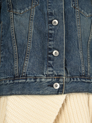 Sacai Hybrid Panelled Denim Jacket