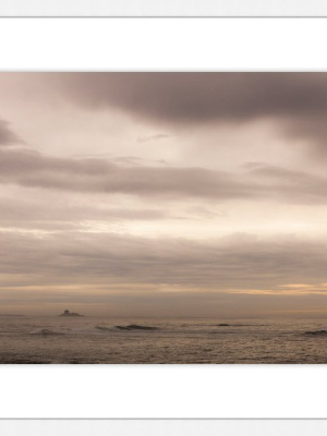 Sunset Sea Framed Photo