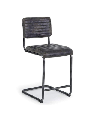 Dylan Counter Stool (set Of 2) - Ebony