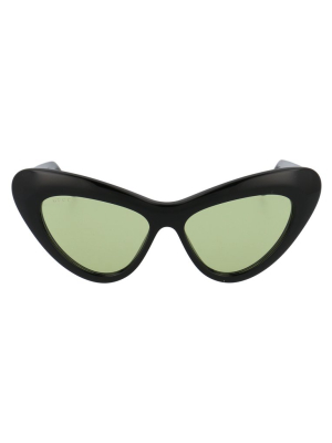 Gucci Eyewear Cat Eye Frame Sunglasses