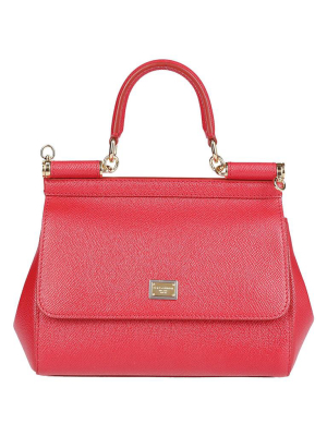 Dolce & Gabbana Sicily Small Tote Bag