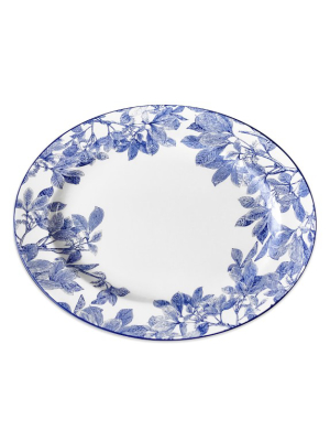 Caskata Arbor Large Oval Platter, Blue
