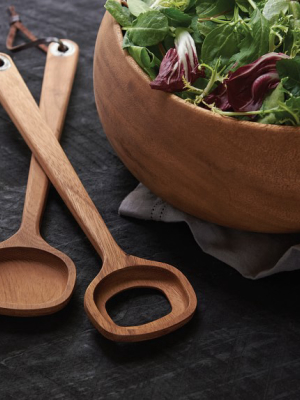 Ironwood Salad Servers